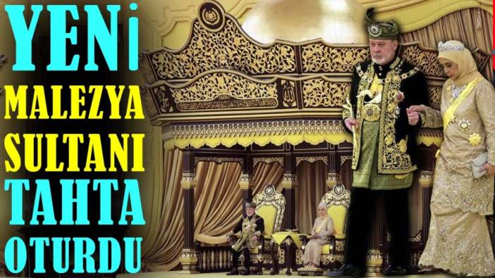 Malezya'nın yeni sultanı tahta oturdu