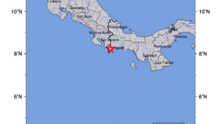 Panama-Kosta Rika sınırında 5.7 büyüklüğünde deprem