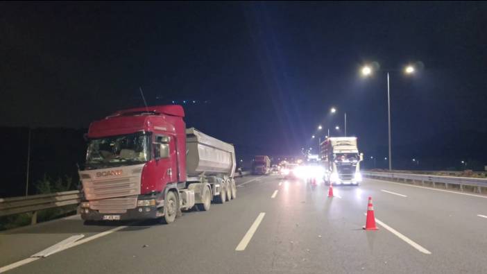 Kuzey Marmara Otoyolu'nda kaza: 1 ölü