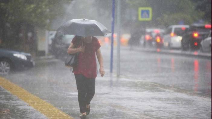 Tekirdağ ve Doğu Akdeniz için sağanak uyarısı