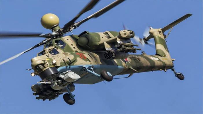 Rusya'da askeri helikopter düştü kurtulan olmadı