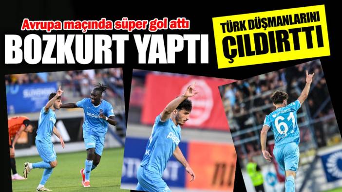 19 yaşındaki Cihan süper gol attı bozkurt yaptı