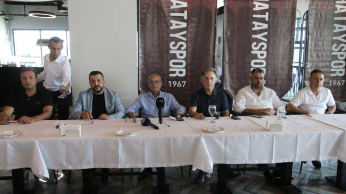 Hatayspor hedefi belirledi