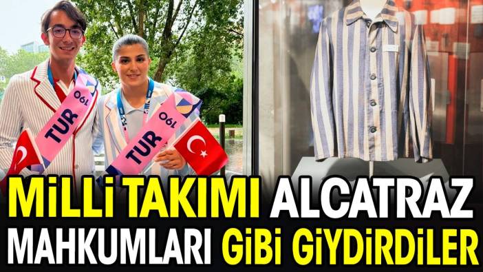 Milli takımı Alcatraz mahkumları gibi giydirdiler