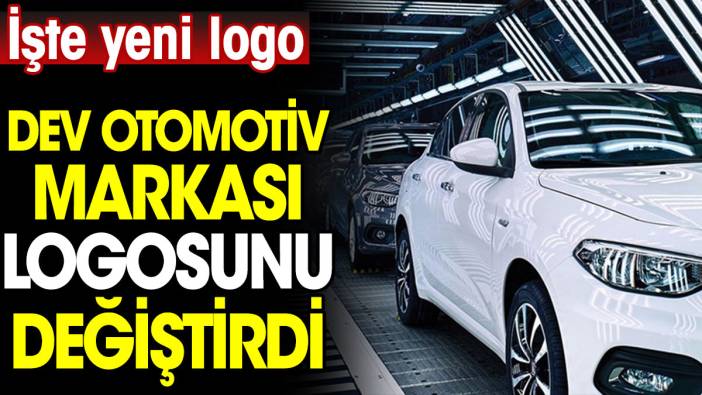 Dev otomotiv markası logosunu değiştirdi. İşte yeni logo