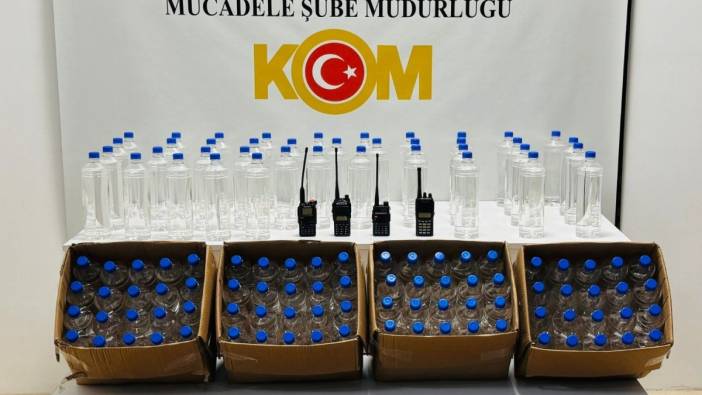 Samsun'da 200 litre etil alkol ele geçirildi