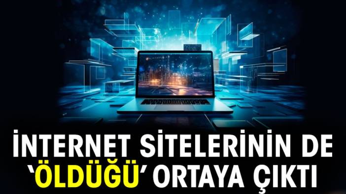 İnternet sitelerinin de ‘öldüğü’ ortaya çıktı