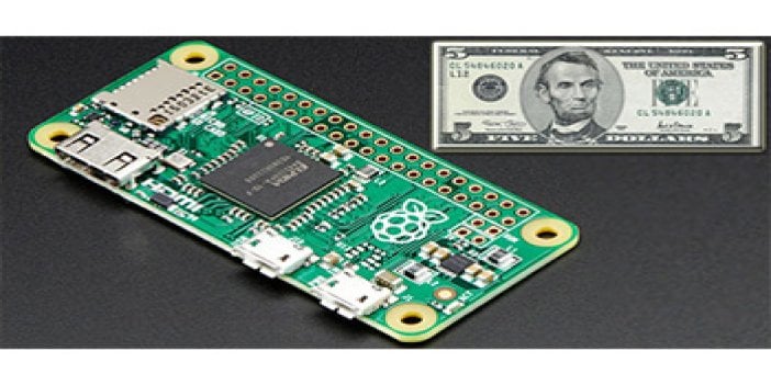 5 Dolara Raspberry Pi Zero sahibi olun!