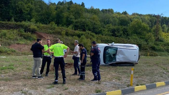 Zonguldak'ta kaza: 1 kişi yaralandı