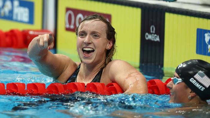 Katie Ledecky olimpiyat rekoru kırdı