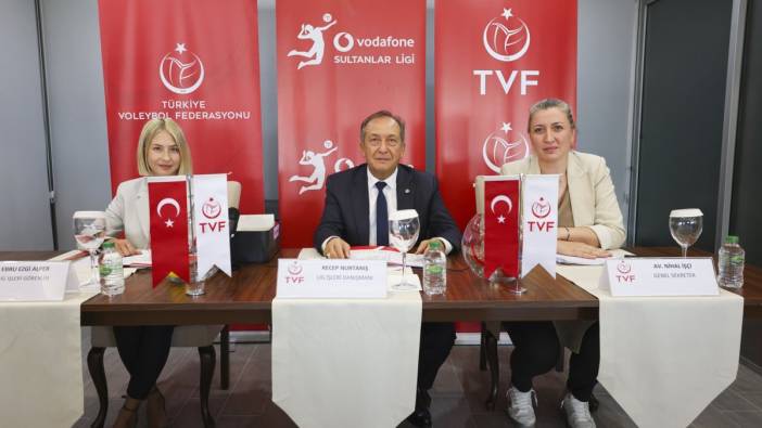 Voleybolda 2024-25 sezonu fikstür çekimi yapıldı