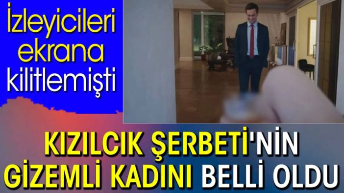 Kızılcık Şerbeti'nin gizemli kadını belli oldu. İzleyicileri ekrana kilitlemişti