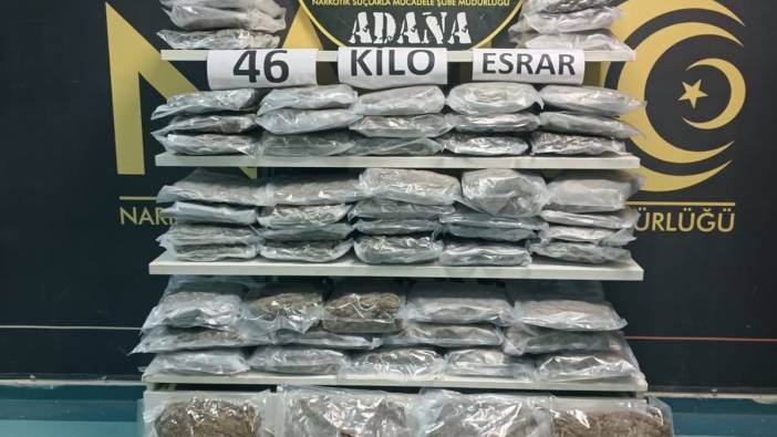 Durdurulan tırdan onlarca kilo uyuşturucu çıktı