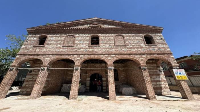 Tarihi cami ayağa kaldırılıyor