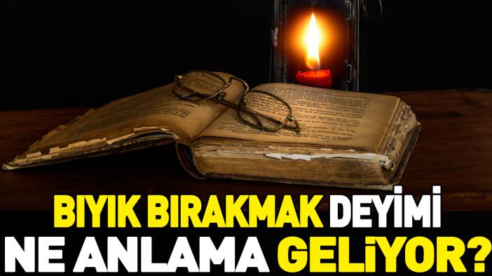 Bıyık bırakmak deyimi ne anlama geliyor?