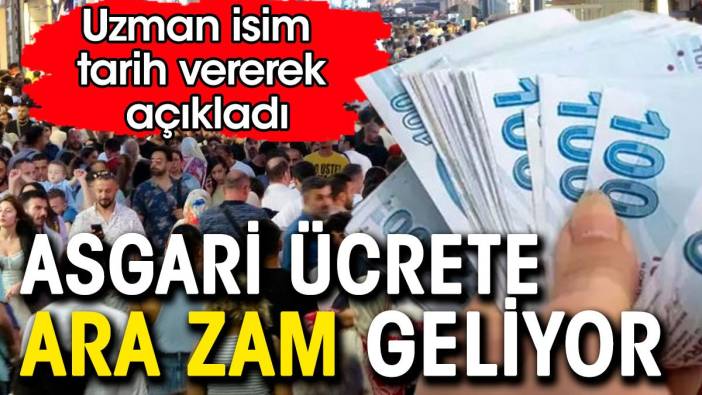 Asgari ücrette ara zam geliyor. İsa Karakaş zam miktarını açıkladı