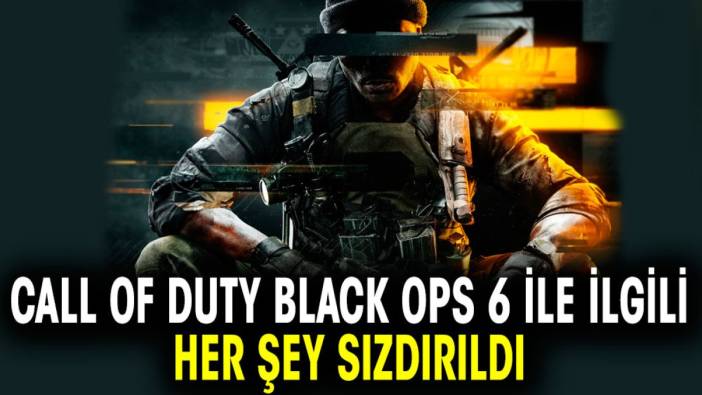 Call of Duty Black Ops 6 ile ilgili her şey sızdırıldı