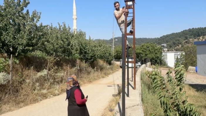 Yakınlarıyla böyle haberleşiyor