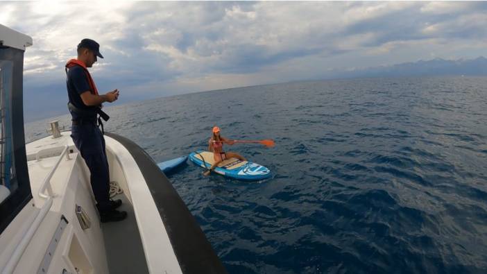 Antalya'da izinsiz sörfçülere ceza yağdı