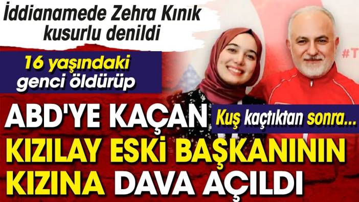 16 yaşındaki motosikletli genci öldürüp ABD'ye kaçan Kızılay eski başkanının kızına dava açıldı. Kuş kaçtıktan sonra...