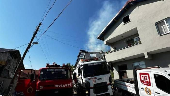 Zonguldak'ta yangın