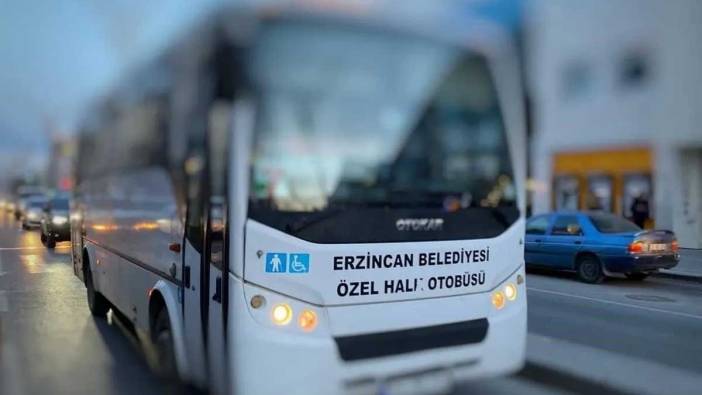 Erzincan’da toplu taşıma ücretlerine zam yapıldı