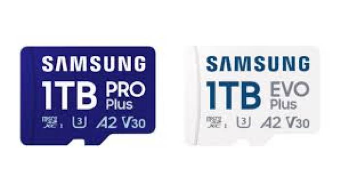 Samsung yeni 1TB microSD kartlarını piyasaya sürüyor