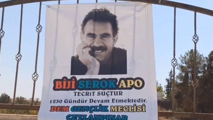 Ceylanpınar'daki PKK posteriyle ilgili soruşturma başlatıldı