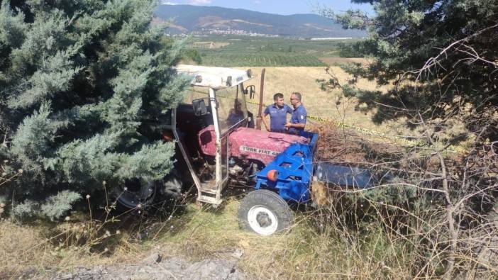 Traktörün altında kalan işçi hayatını kaybetti