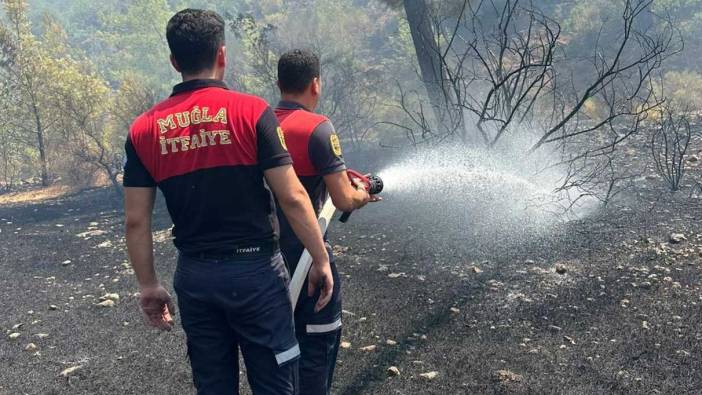 Marmaris’teki orman yangını kontrol altında