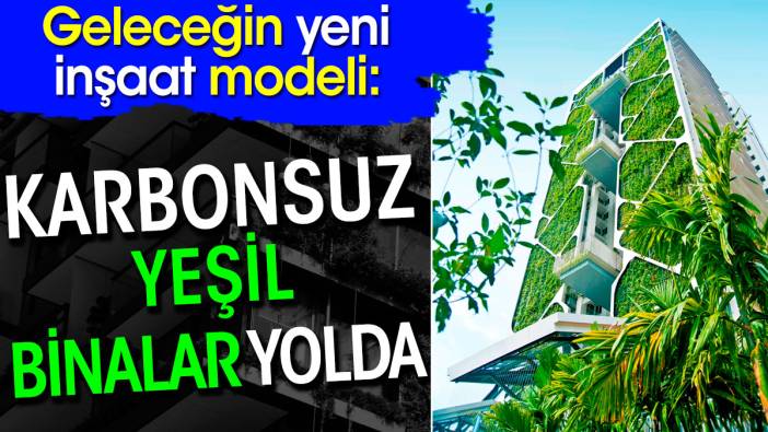 Geleceğin yeni inşaat modeli. Karbonsuz yeşil binalar yolda