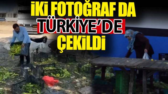 İki fotoğraf da Türkiye'de çekildi