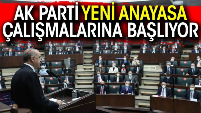 AK Parti ekim ayında yeni anayasa çalışmalarına başlıyor