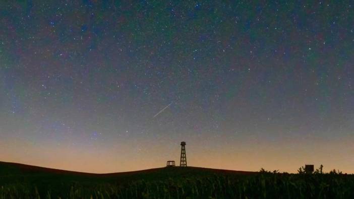 Tekirdağ'da görkemli Perseid Meteor yağmuru