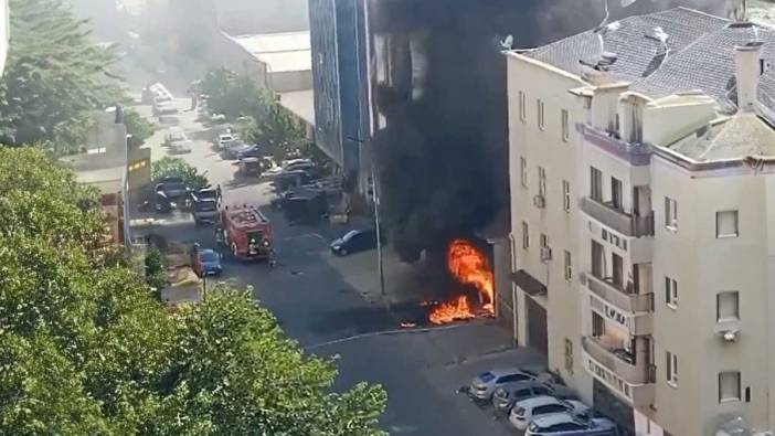 Beylikdüzü’nde korku dolu anlar: Trafo bomba gibi patladı