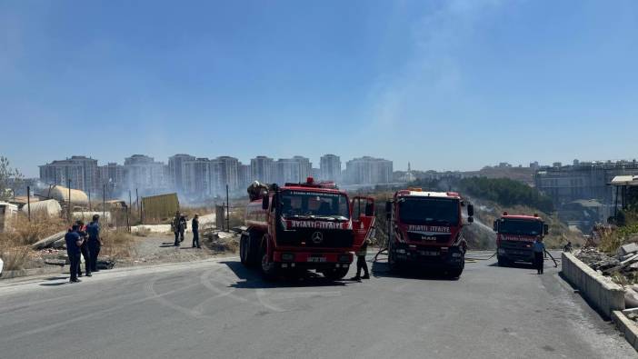 Başakşehir'de yangın