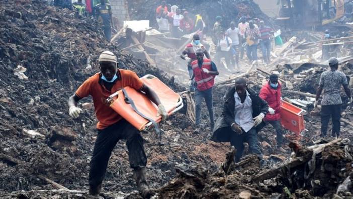 Uganda'daki çöp toplama alanındaki çökmede ölü sayısı 24'e yükseldi