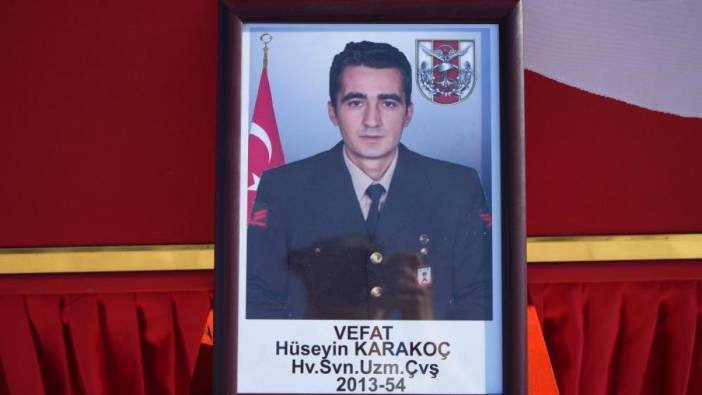 Suriye'de kalp krizi geçiren Uzman Çavuş Hüseyin Karakoç’a şehitlik unvanı verildi