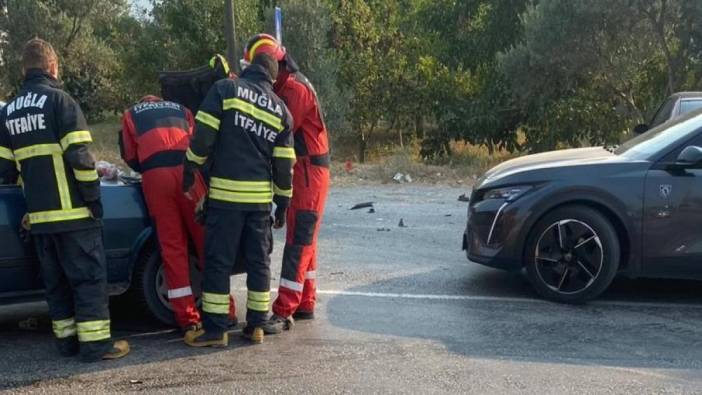 Muğla’da kaza: 2 yaralı