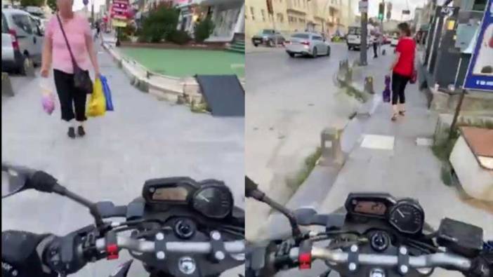 Üsküdar'da polisten kaçan motosikletli kask kamerasıyla kaçışını kaydetti