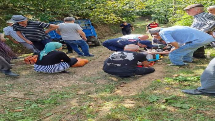 Ordu’da patpatın devrilmesi sonucu 3 kişi yaralandı