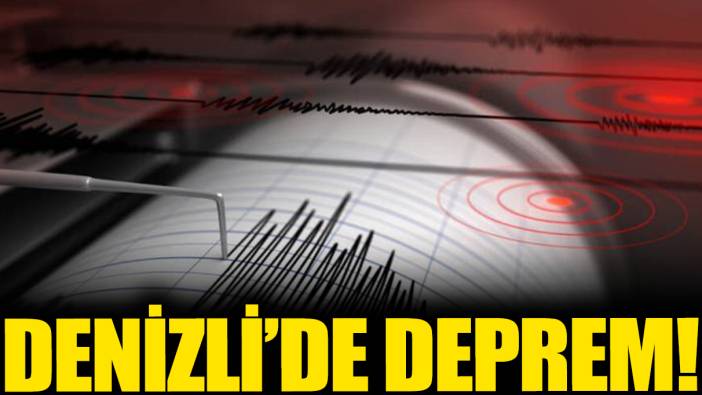 Denizli'de deprem! (20 Ağustos 2024)