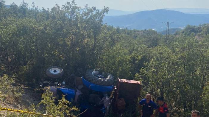 Amasya'da traktörün altında kalarak öldü