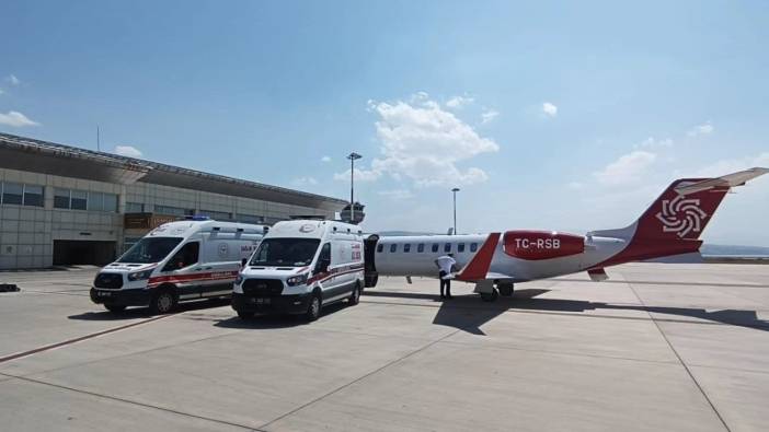 Hasta bebekler ambulans uçakla İstanbul'a sevk edildi