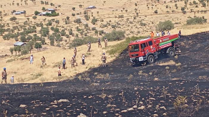 Elazığ'da yangın