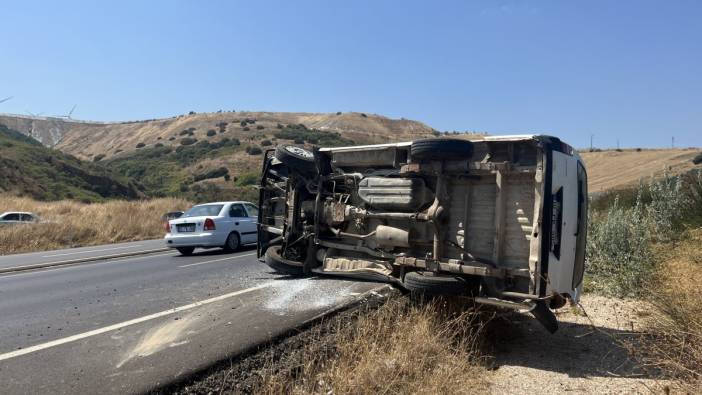 Bandırma’da trafik kazası. 2 yaralı