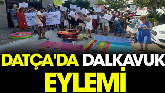 Datça'da dalkavuk eylemi