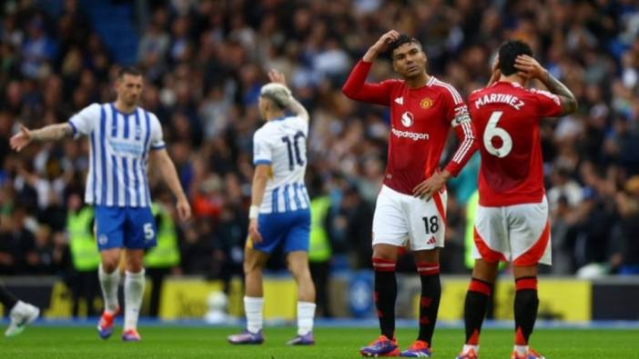 Manchester United'ı 90+5'te Joao Pedro yıktı. Brighton kazandı