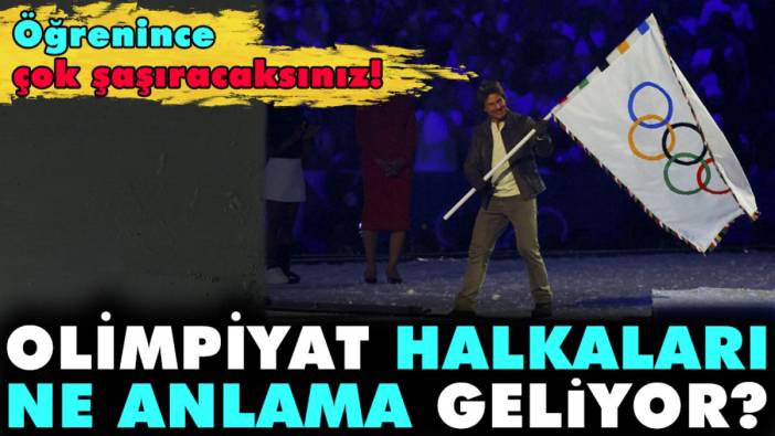 Olimpiyat halkaları ne anlama geliyor