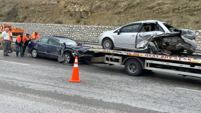 Samsun'da 2 ayrı zincirleme kaza. 4 ölü, 15 yaralı